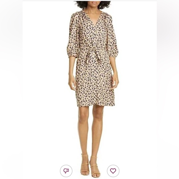 REBECCA TAYLOR SIZE 6 100% SILK - Picture 1 of 7